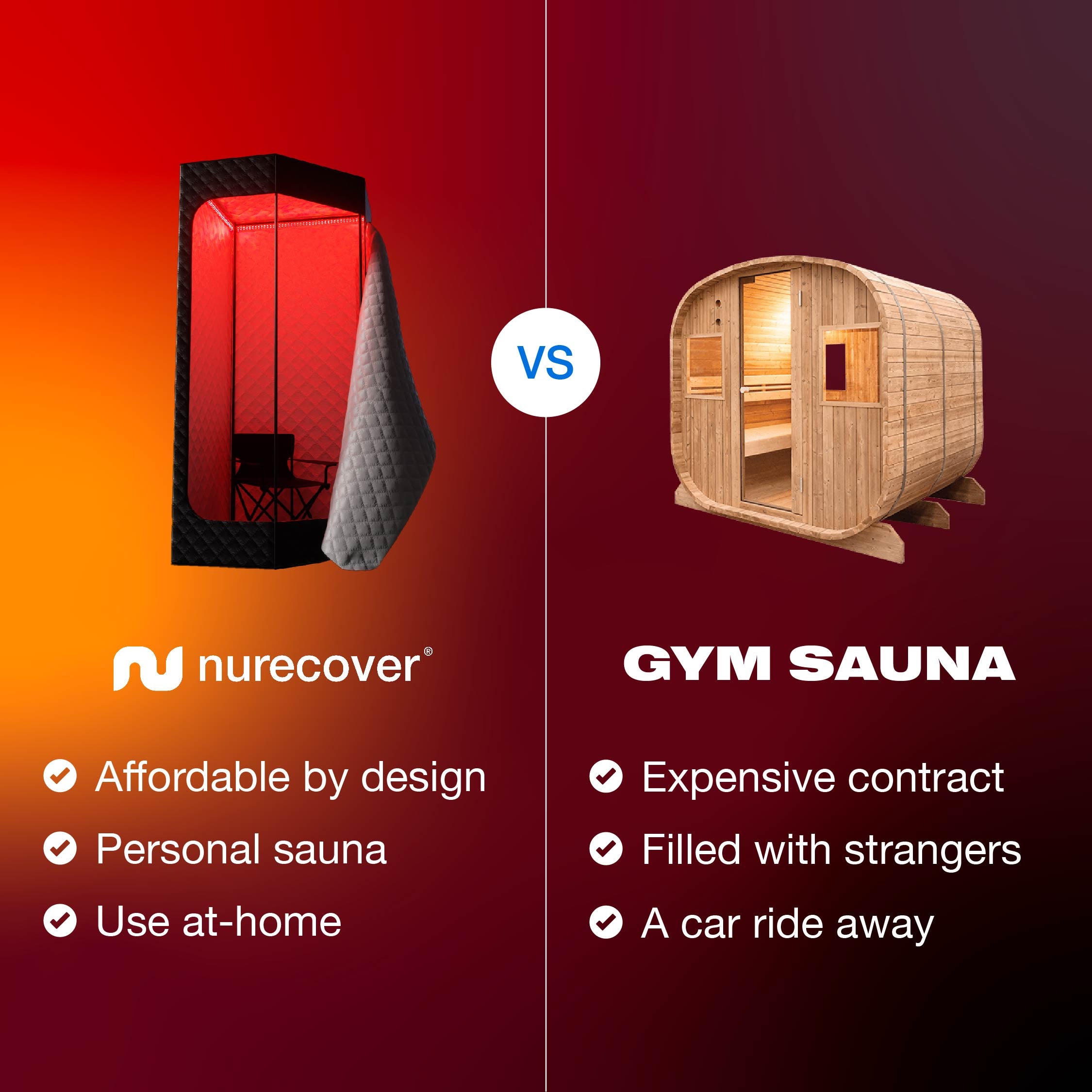nurecover Elite Recovery Bundle (Sauna + Ice Bath) - nurecover